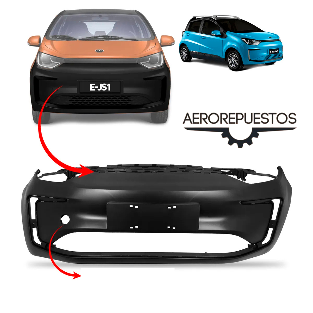 Bumper delantero  JAC E-JS1  2022 a 2024