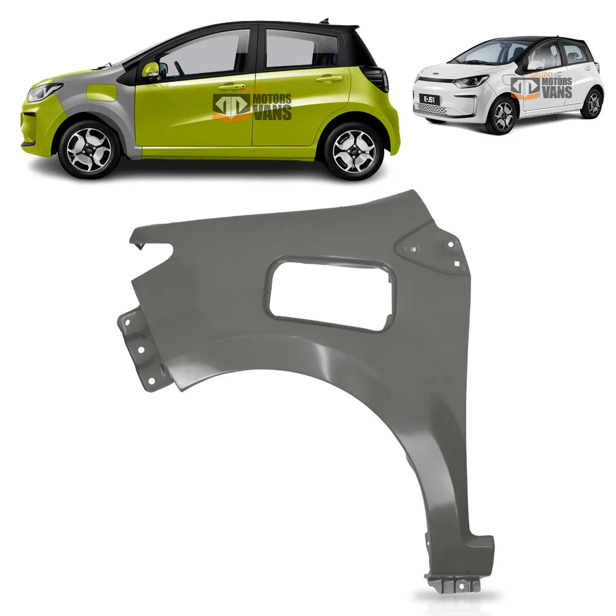 Guardabarro Izquierdo JAC E-JS1 EXT 2024-2024 - 8403100X0070E